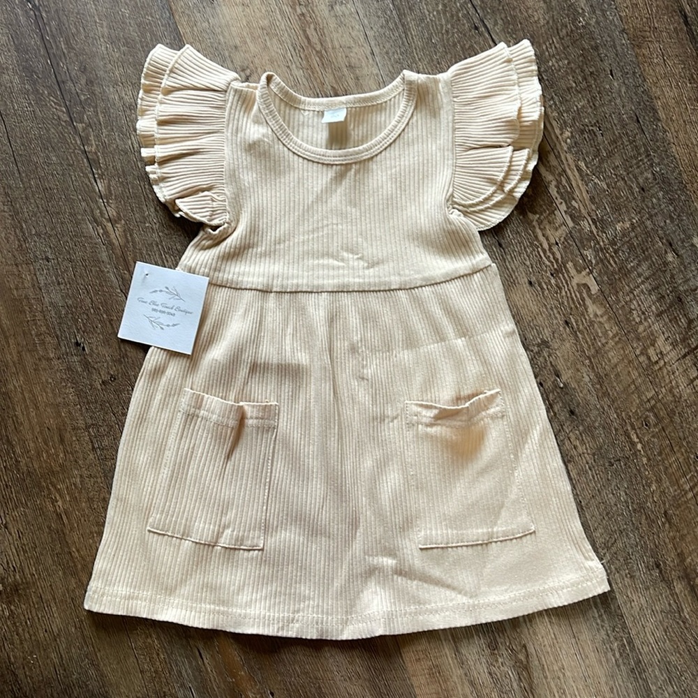 New 100% cotton dress
